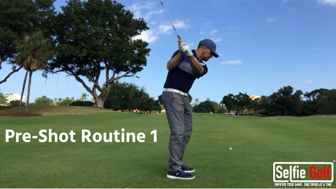 SELFIE GOLF Pre-Shot Routine 1