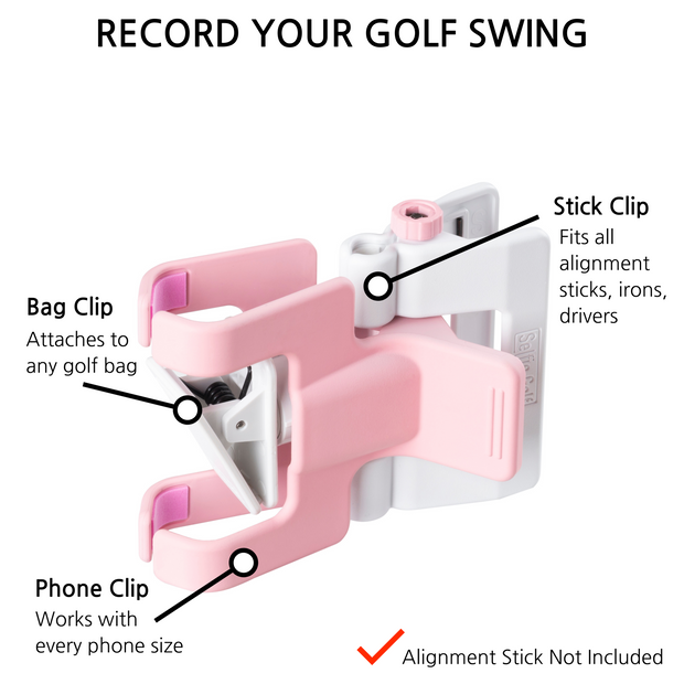 SelfieGolf Pink/White